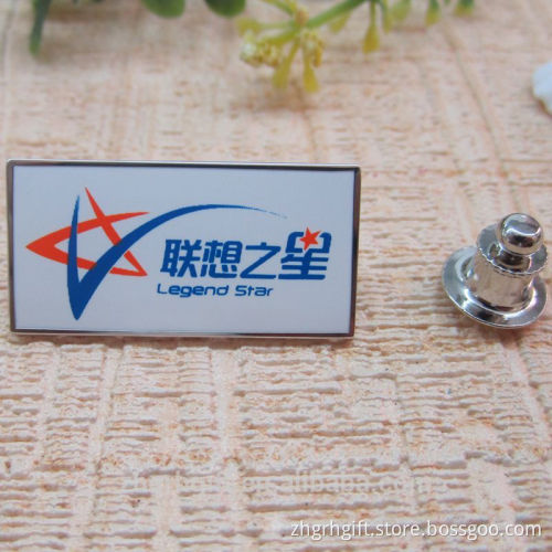 Hot Selling Custom Metal Lapel Pin Emblem Logo Name Badge